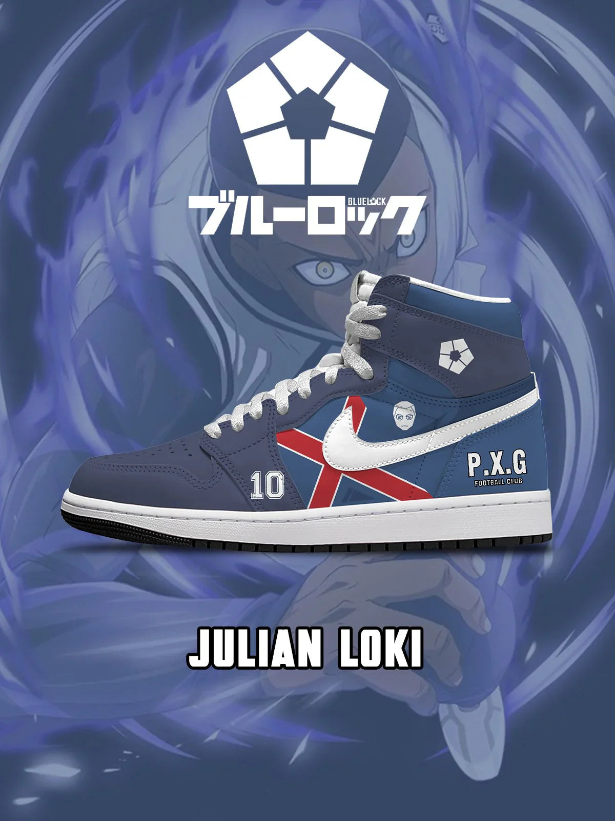 Julian Loki (Adult and kids size available) Limited Edition Design Shoes J1