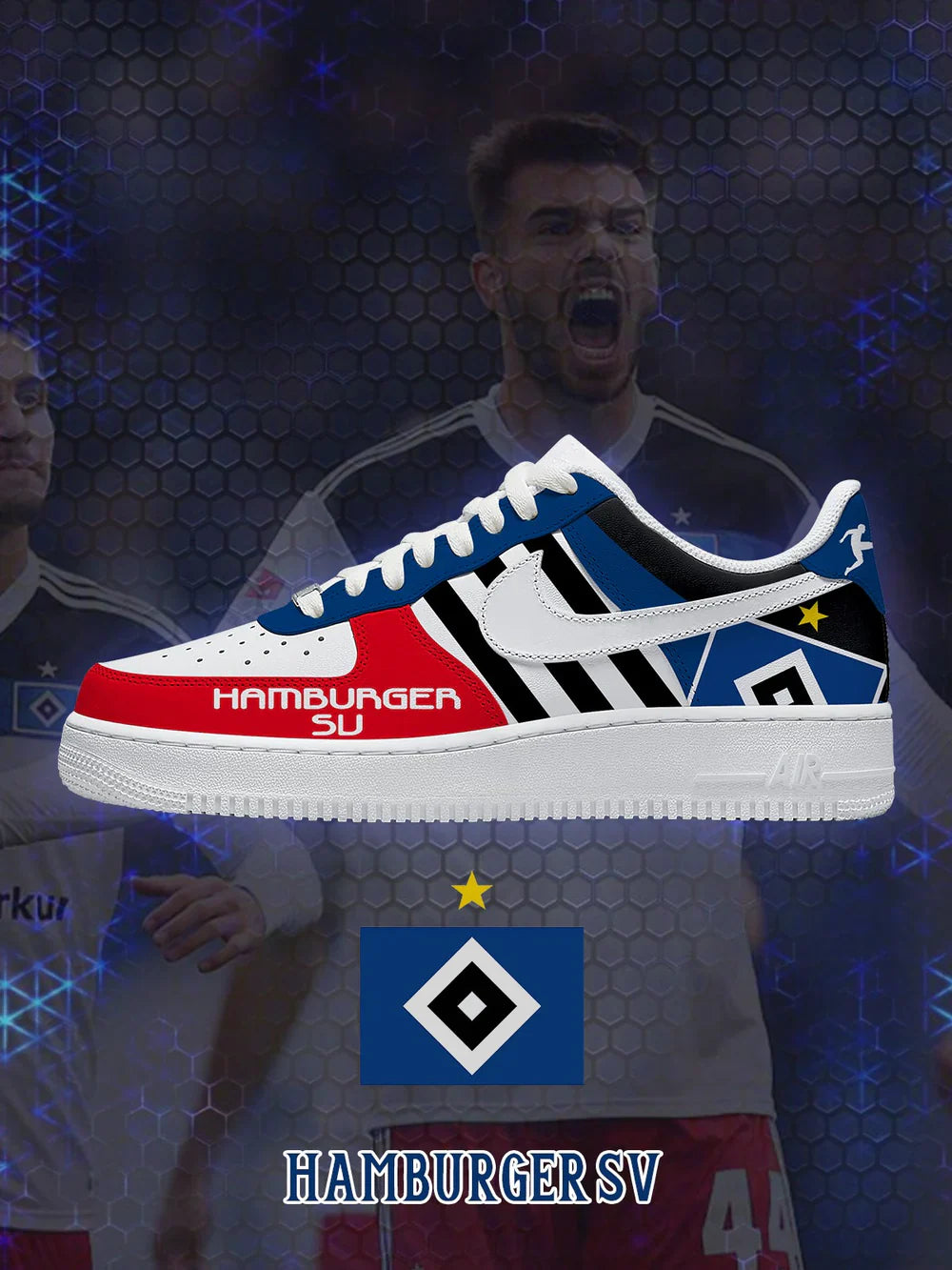 Hamburg limited edition Design Shoes F1