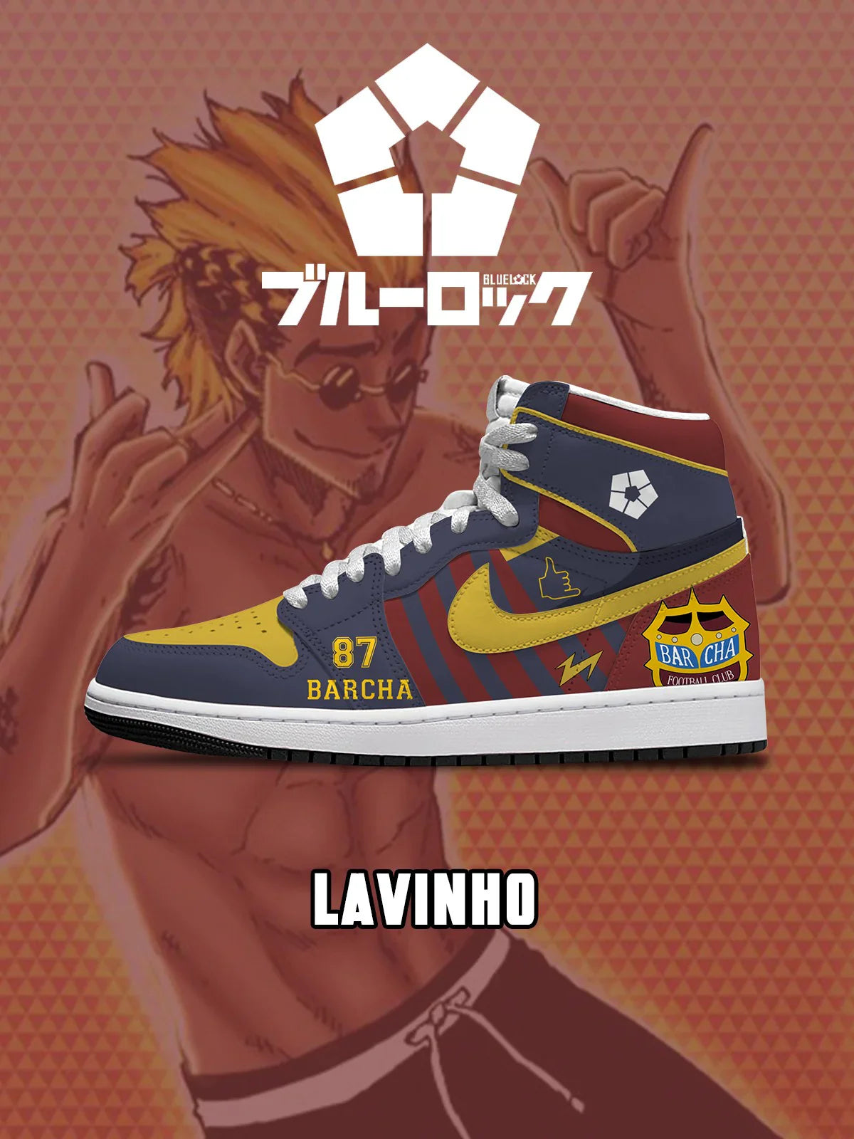 Lavinho (Adult and kids size available) Limited Edition Design Shoes J1