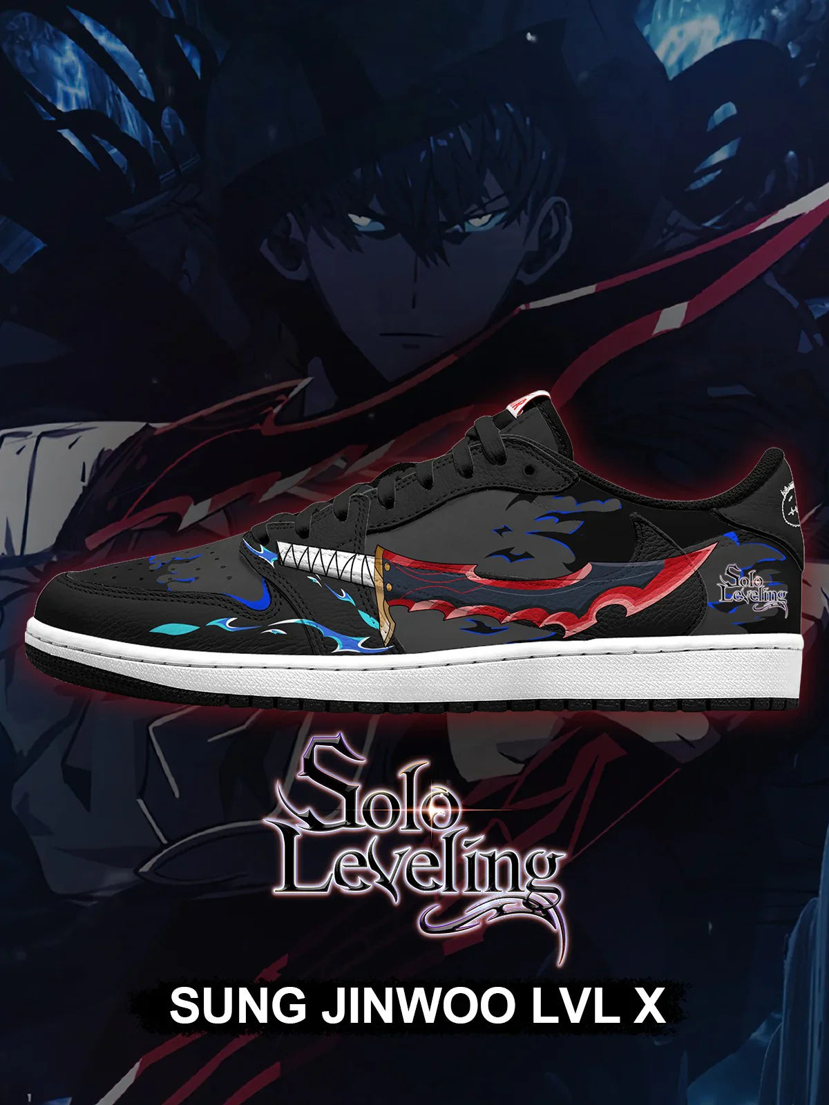 Sung Jinwoo LVL X Design Shoes J1 Low Top