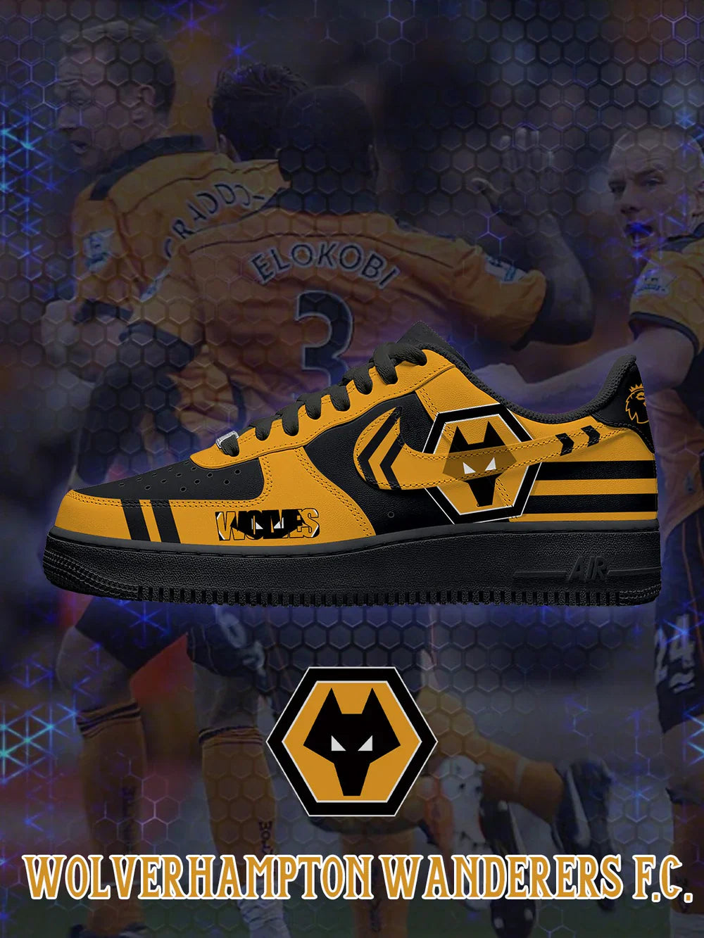 Wolves limited edition Design Shoes F1
