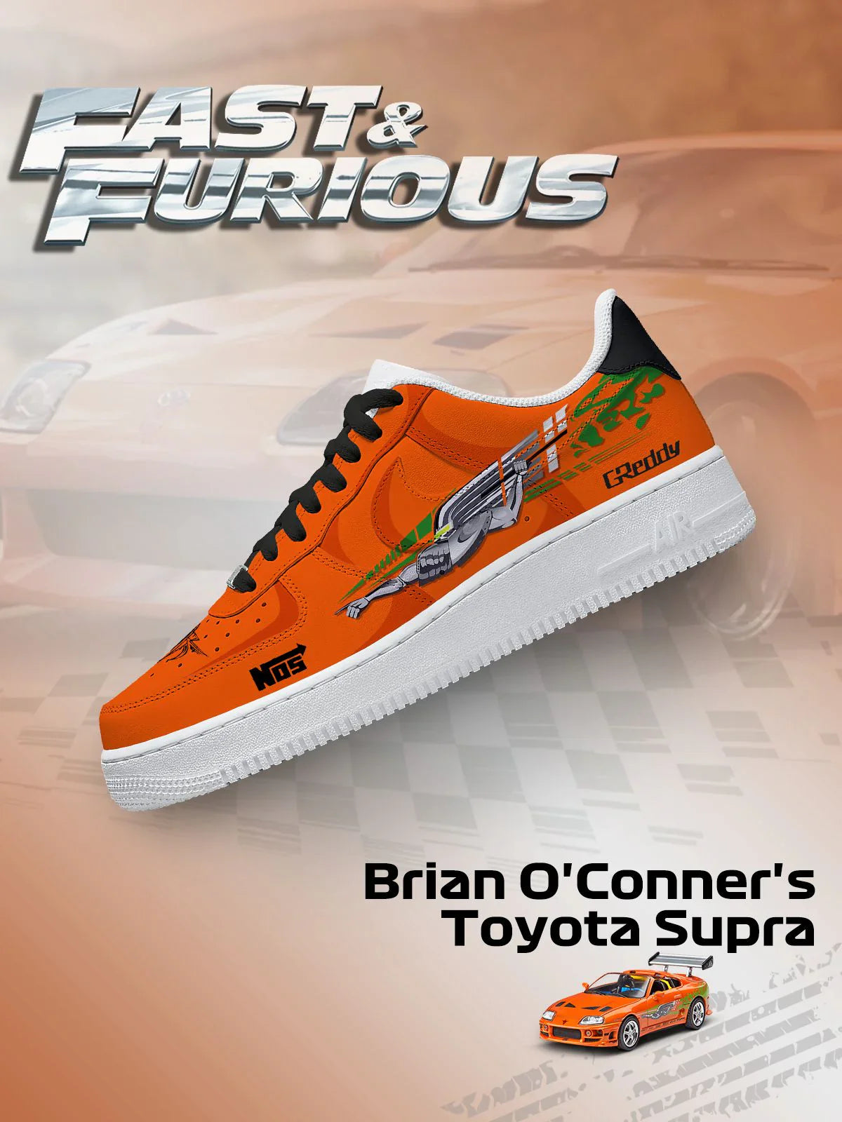Brian O'Conner's Supra Design Shoes F1