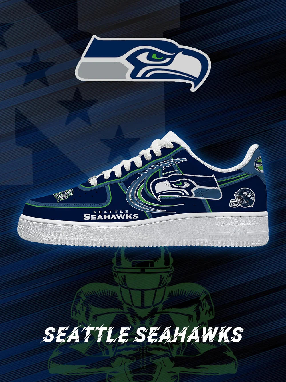 Seattle limited edition Design Shoes F1