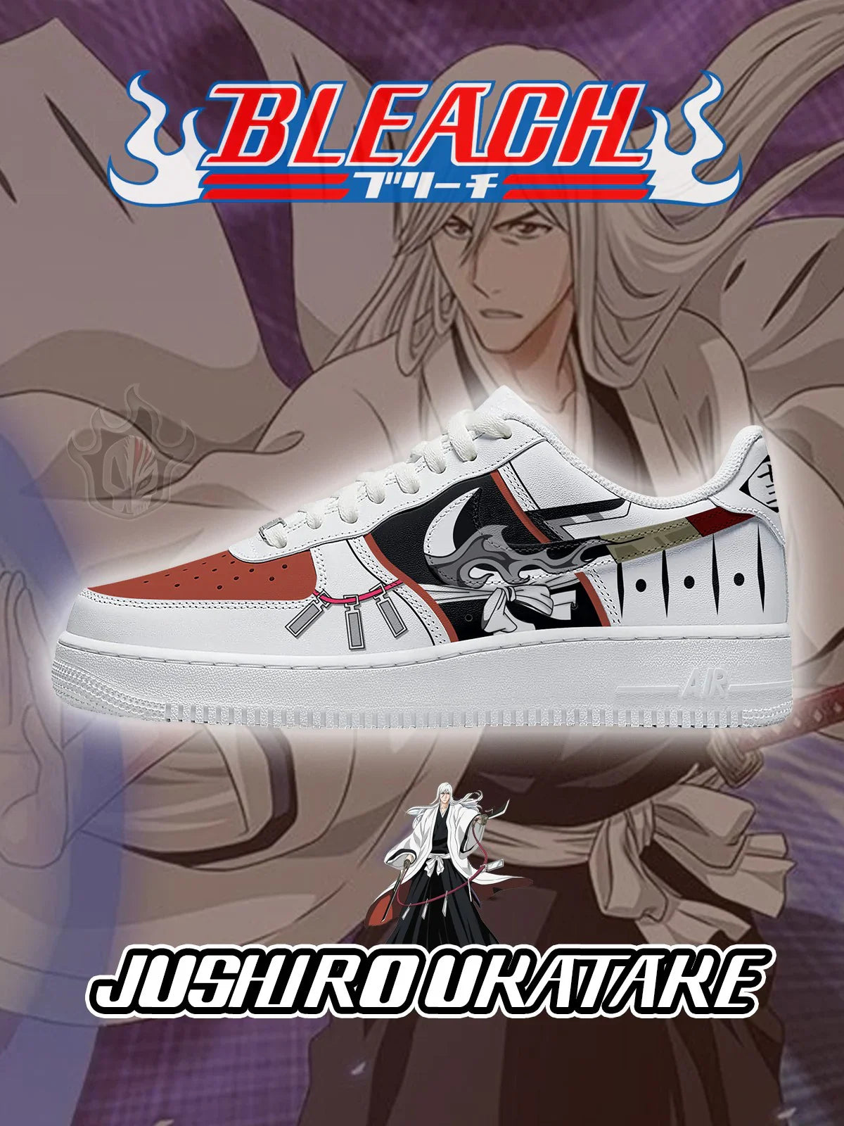 Jushiro Ukatake limited edition Design Shoes F1