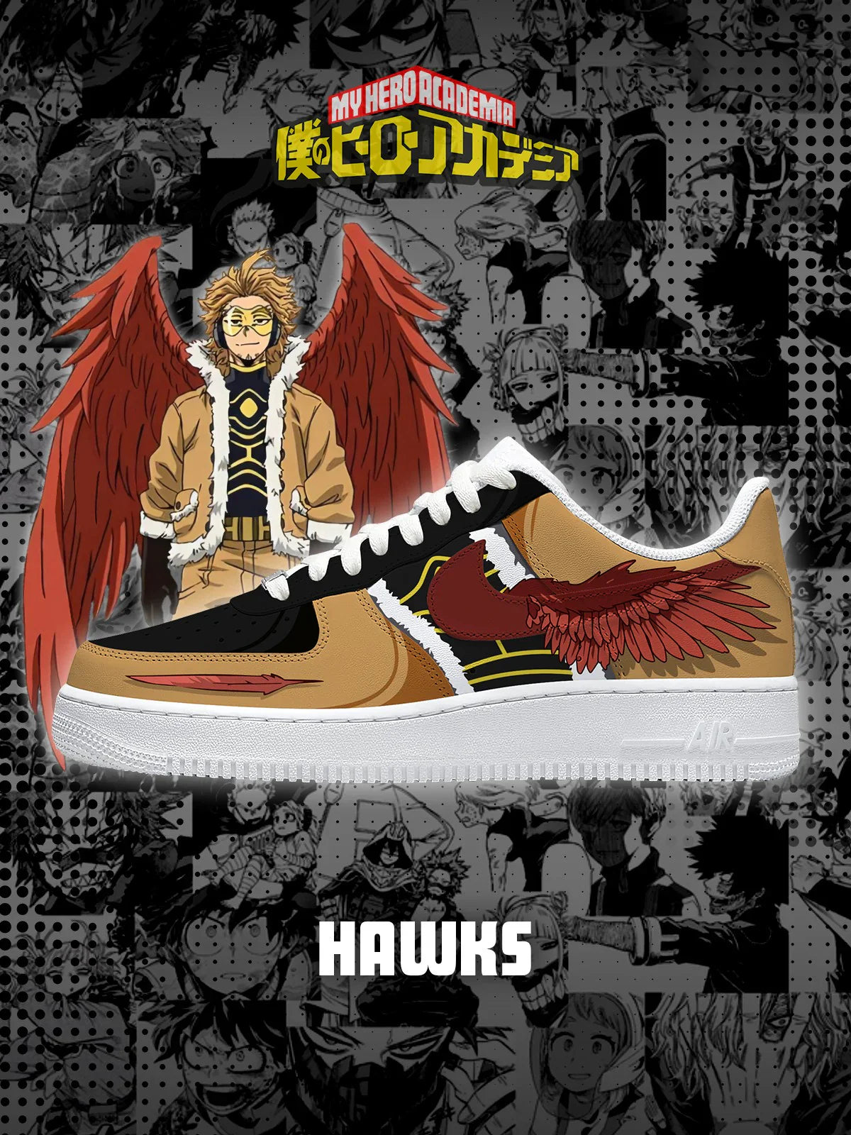 Hawks limited edition Design Shoes F1