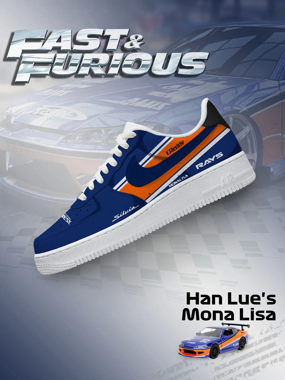 Han Lue's Mona Lisa Design Shoes F1