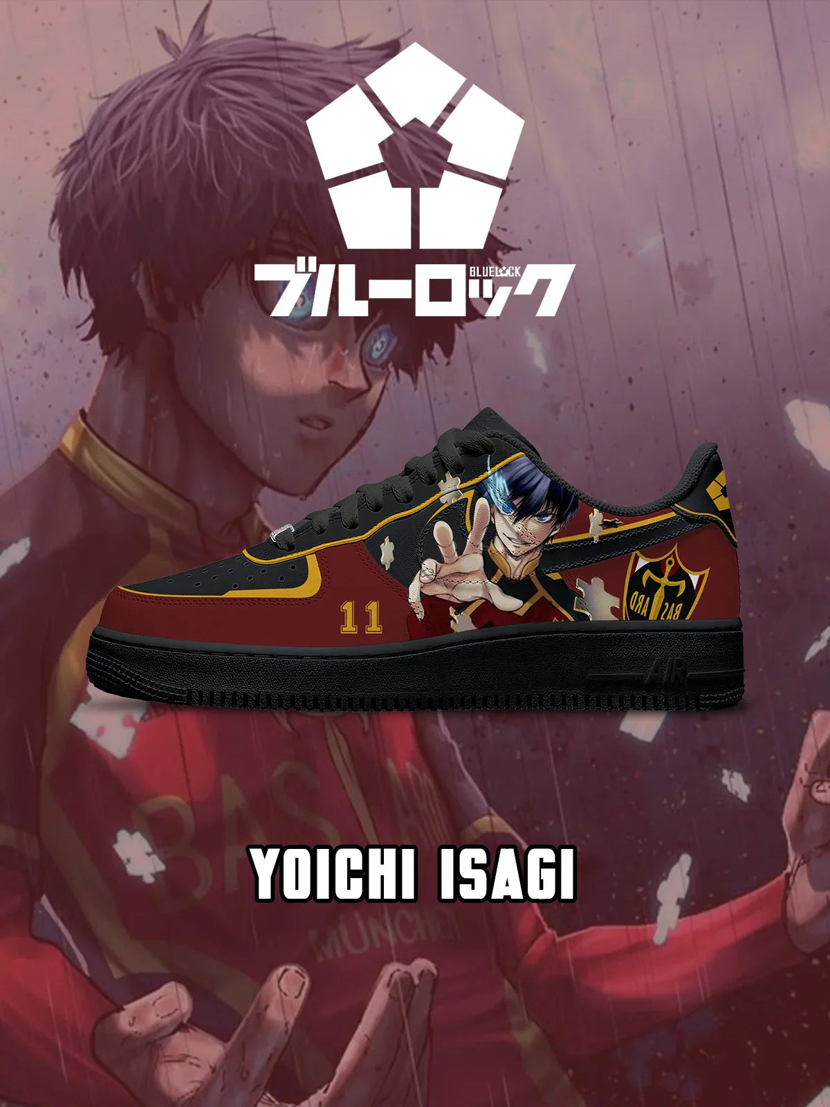 Yoichi Isagi Design Shoes F1