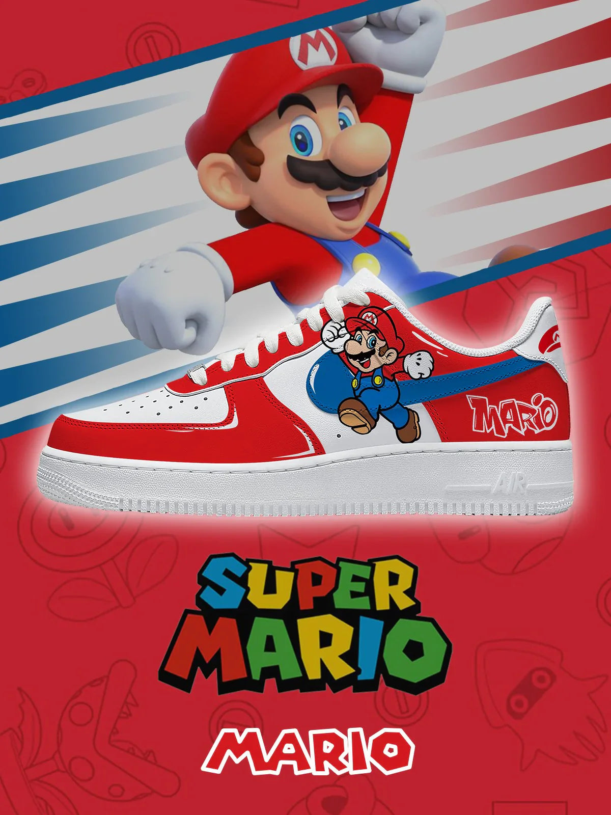 Mario limited edition Design Shoes F1