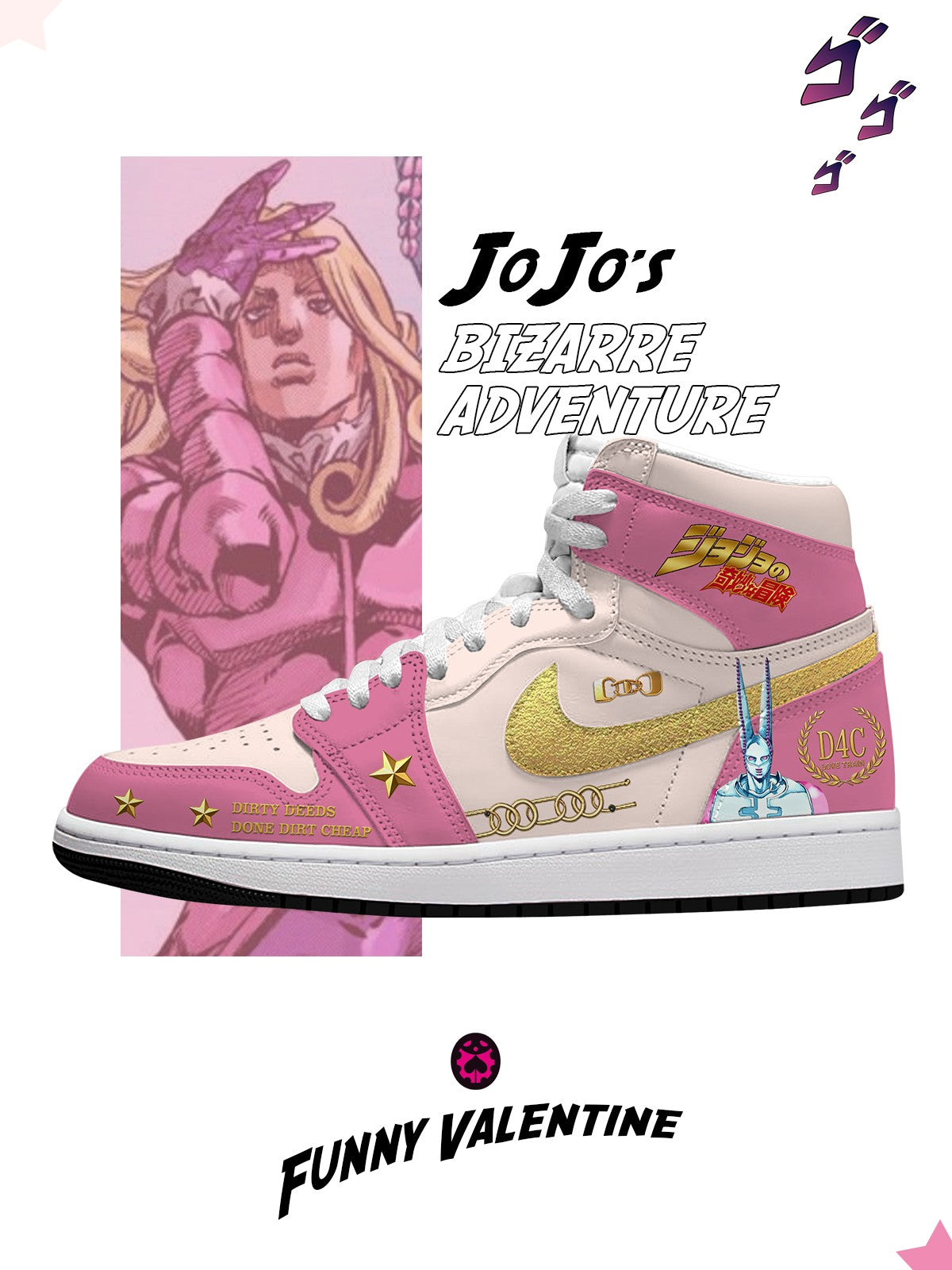 Funny Valentine V.1 Custom High-Top Sneakers Design Shoes J1