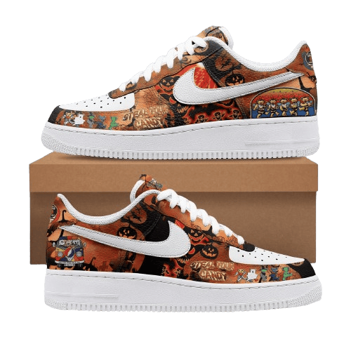 Grateful Dead Steal Your Candy Halloween Design Shoes F1