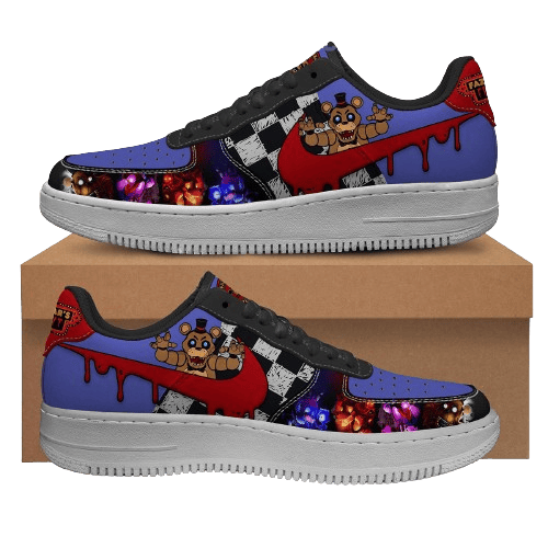 Five Nights At Freddy The Movie Design Shoes F1