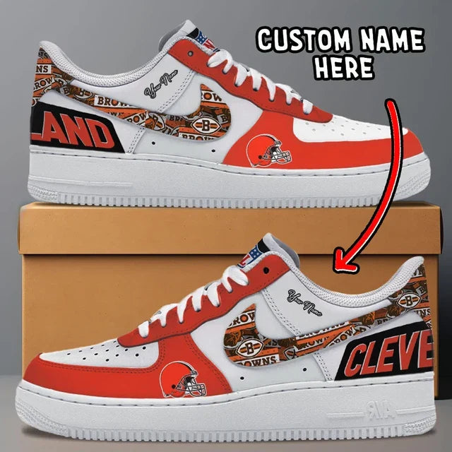 Cleveland Browns limited edition Design Shoes F1