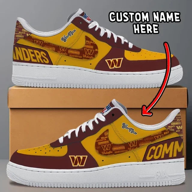 Washington Commanders limited edition Design Shoes F1