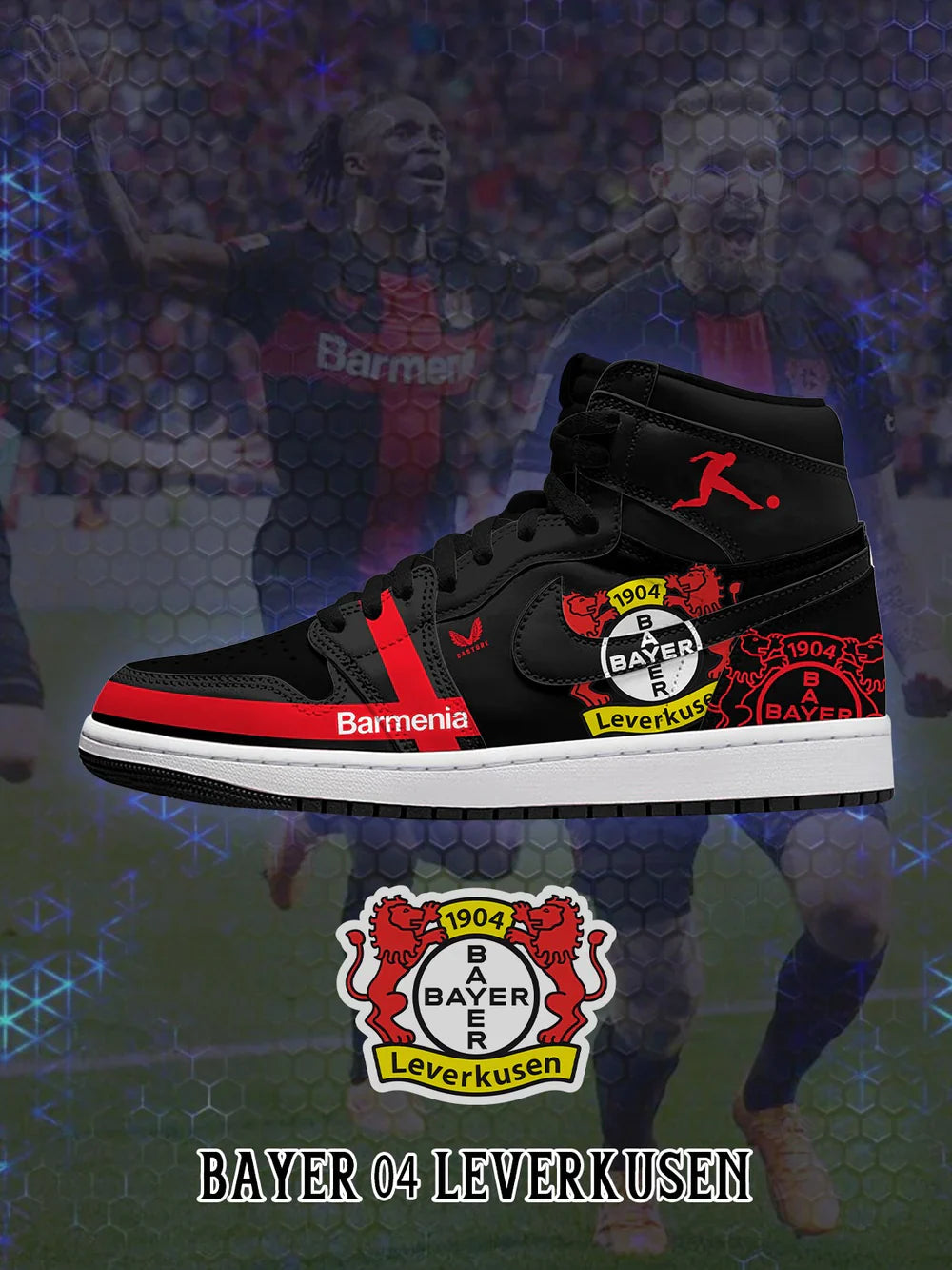 Leverkusen (Adult and kids size available) Limited Edition Design Shoes J1