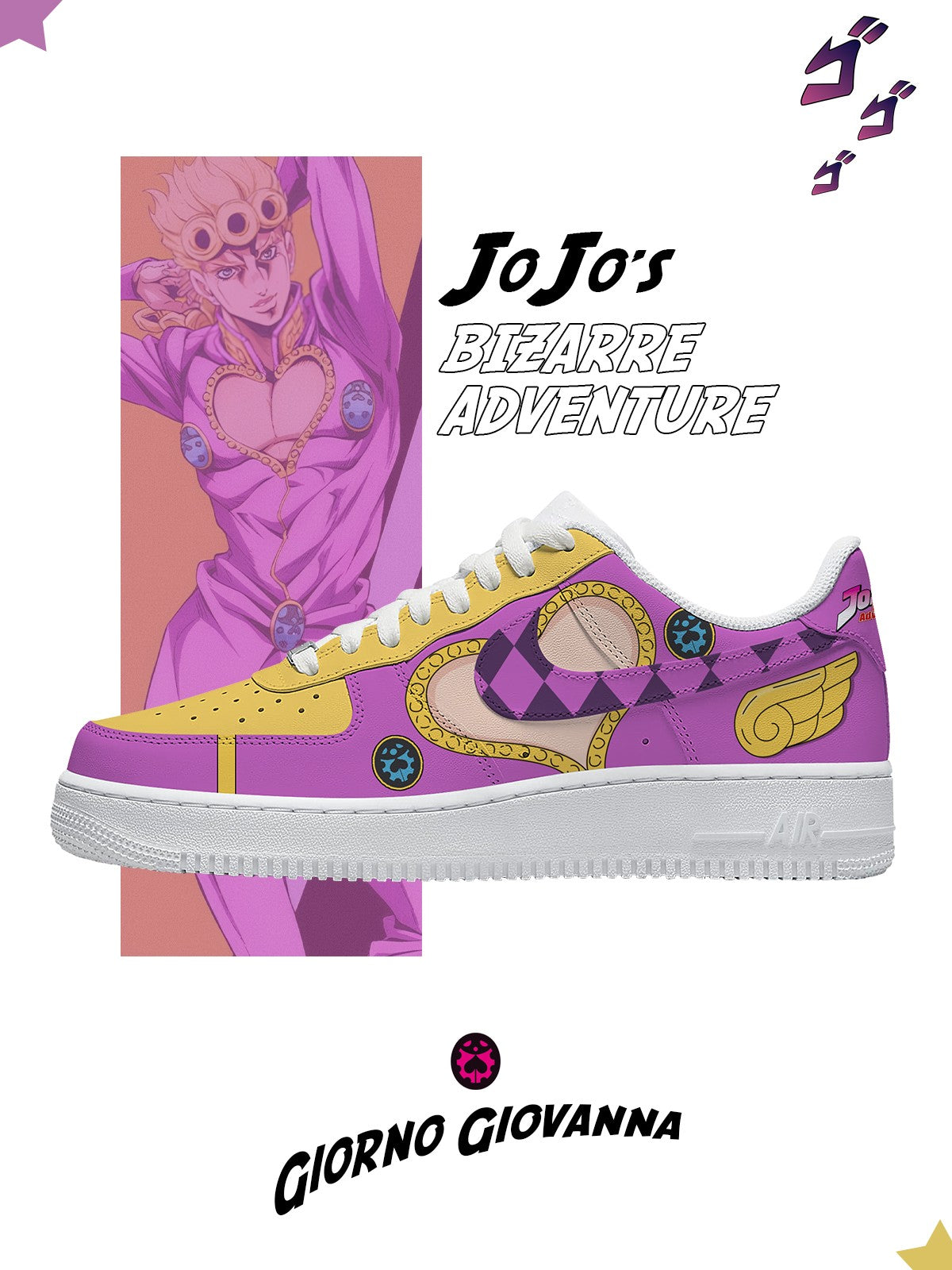 Giorno Giovanna V.2 Design Shoes F1
