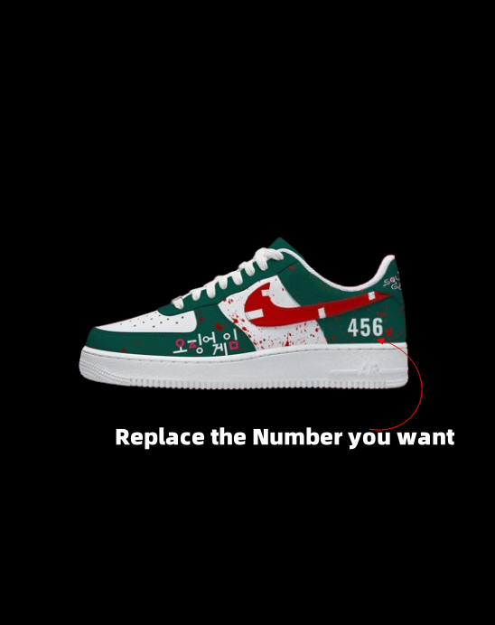 Players Number Customizable Design Shoes F1