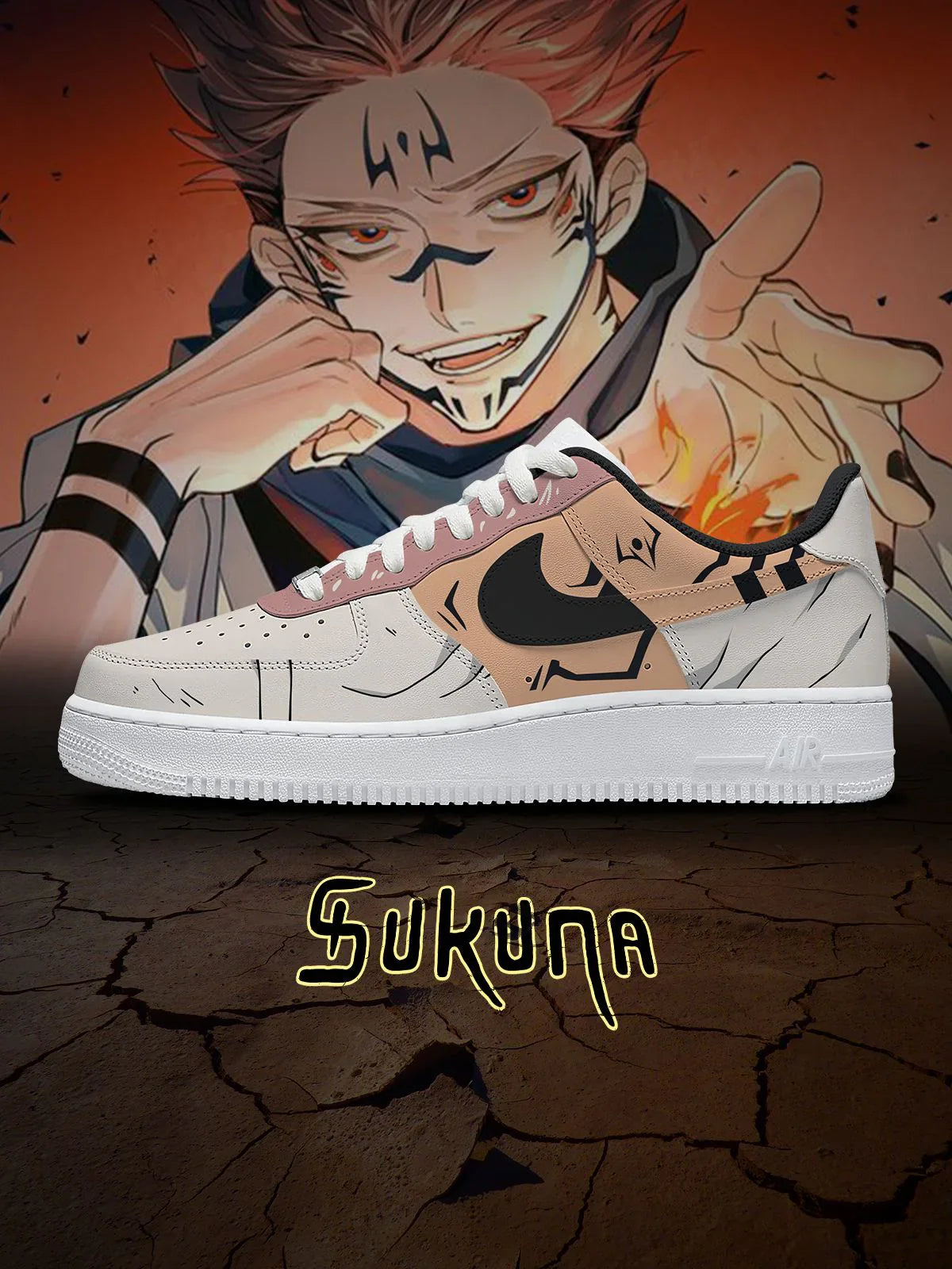 Sukuna limited edition Design Shoes F1