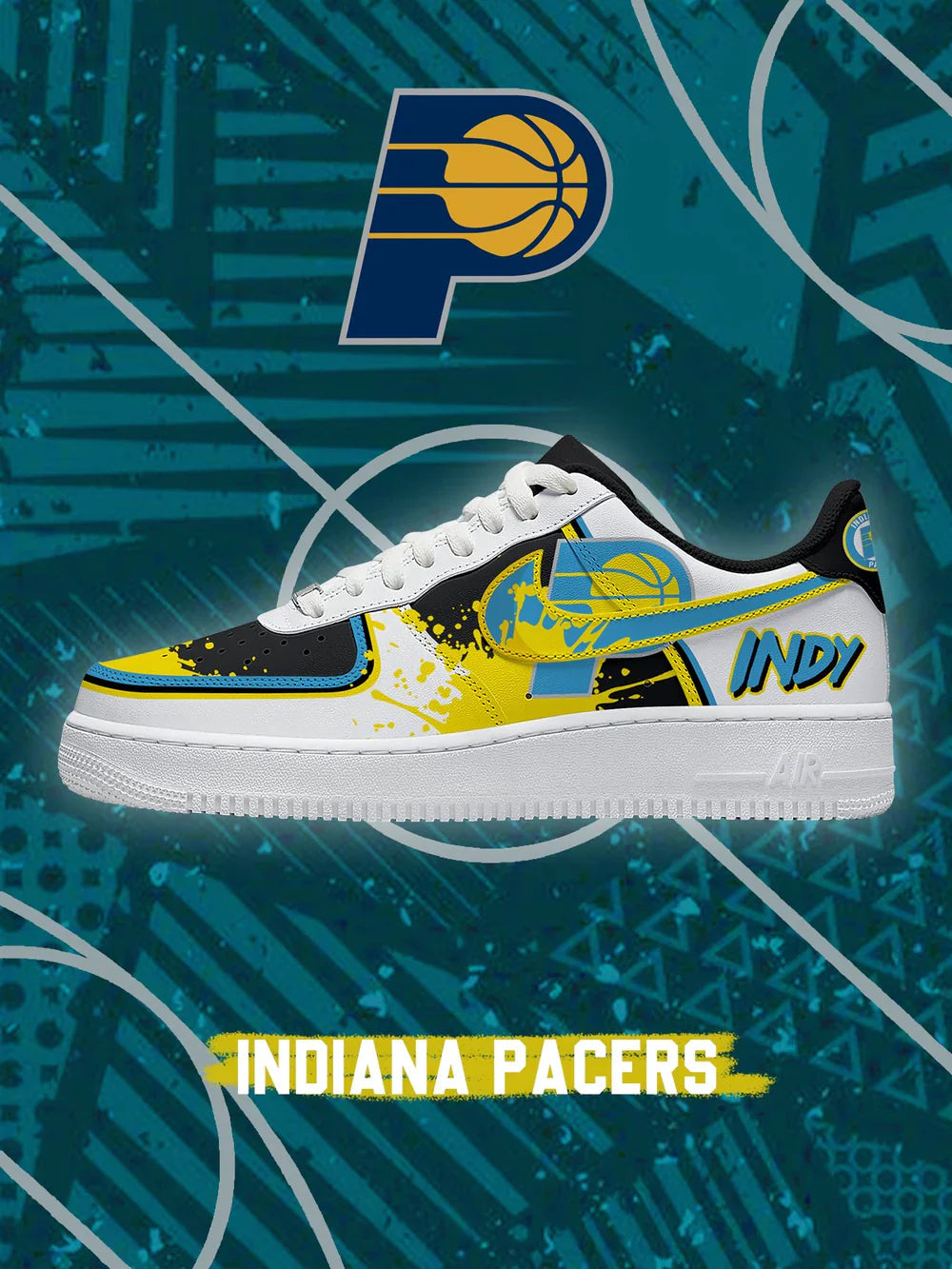 Indiana Basketball limited edition Design Shoes F1