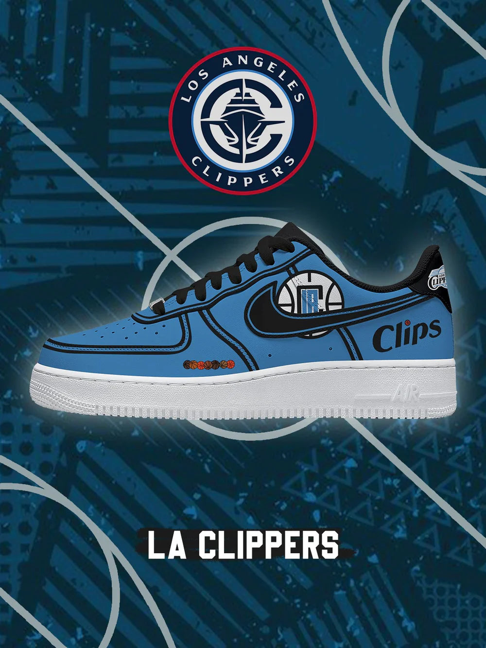 LA Basketball limited edition Design Shoes F1
