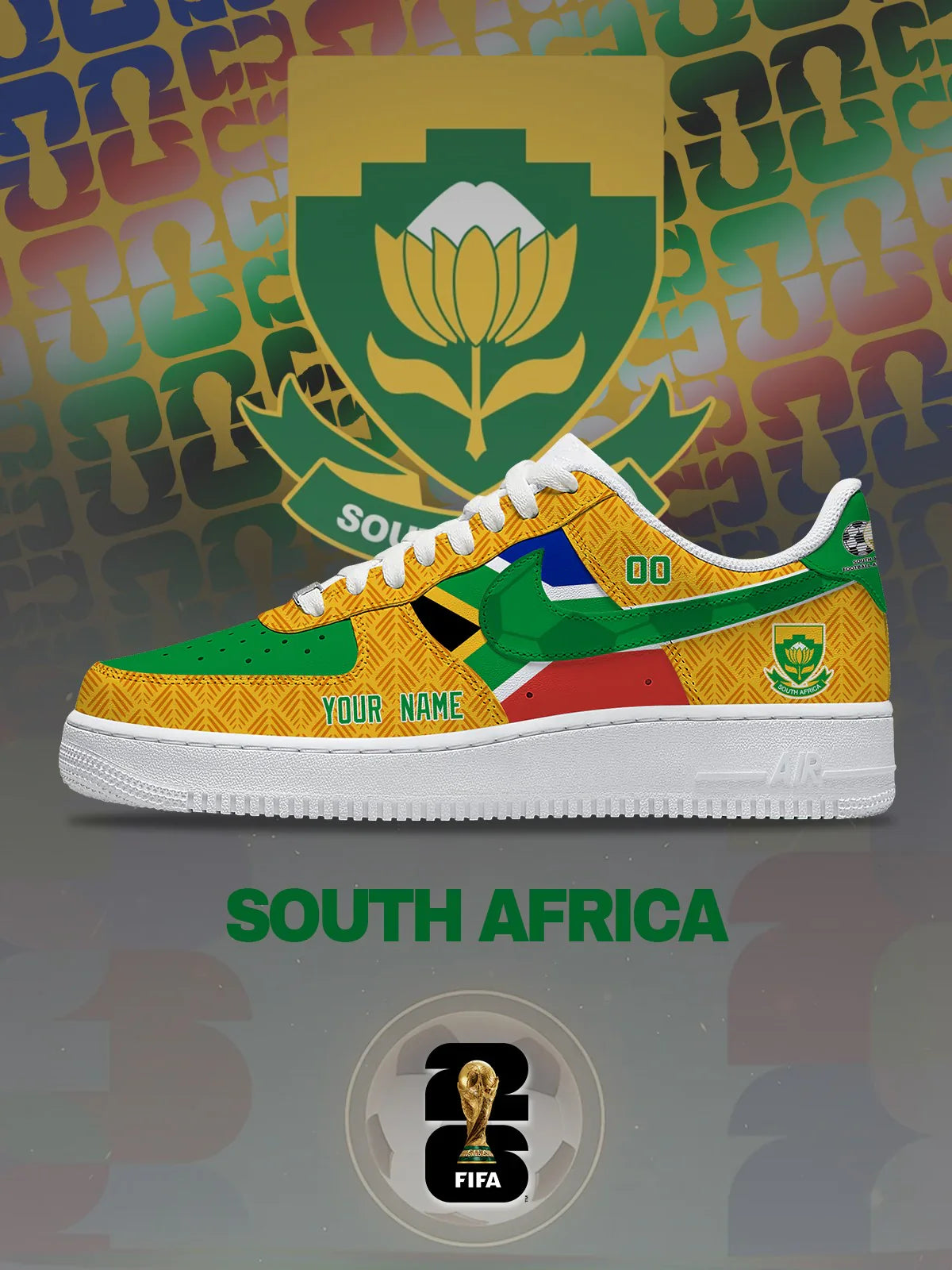 World Cup 2026 South Africa Design Shoes F1