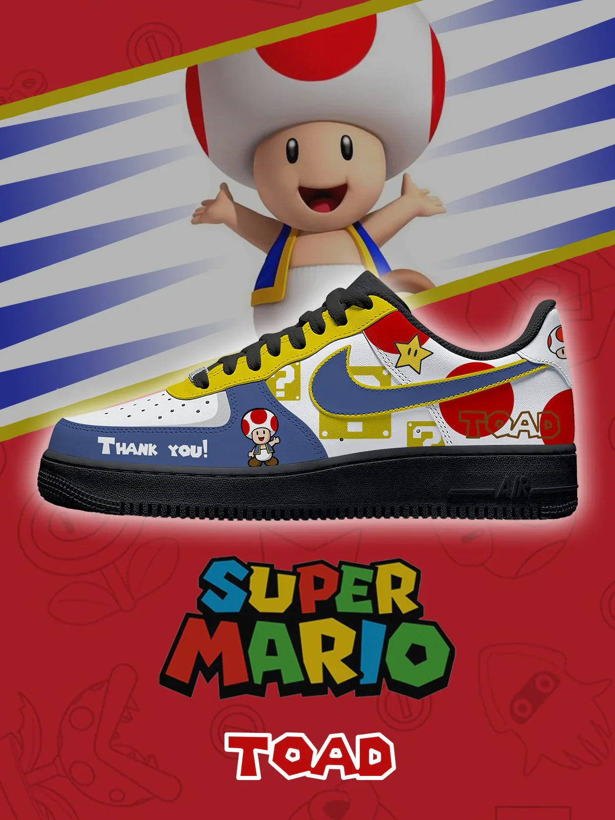 Toad limited edition Design Shoes F1