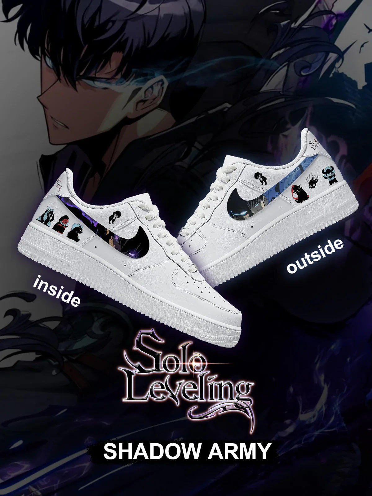 Shadow Army Design Shoes F1