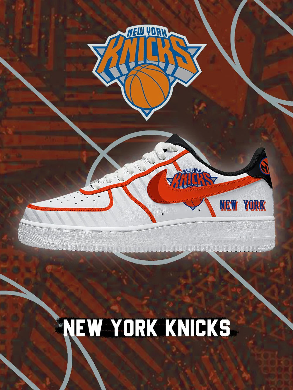 New York Basketball limited edition Design Shoes F1