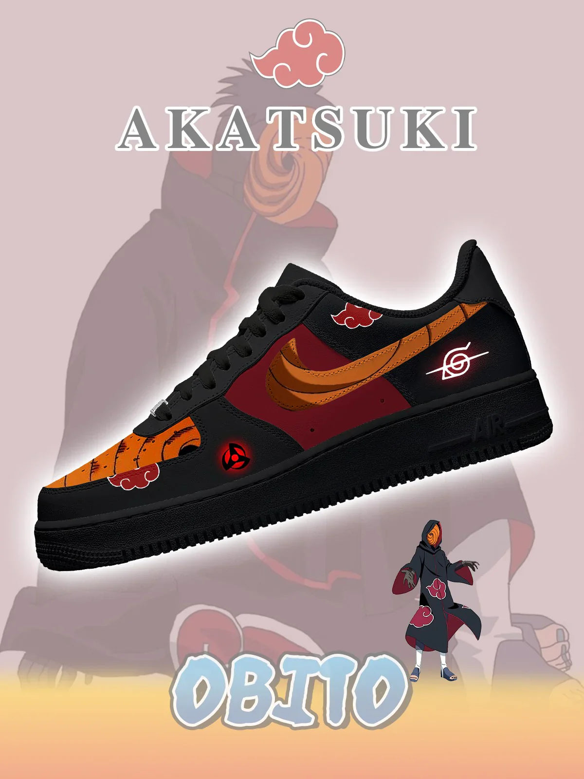 Obito limited edition Design Shoes F1