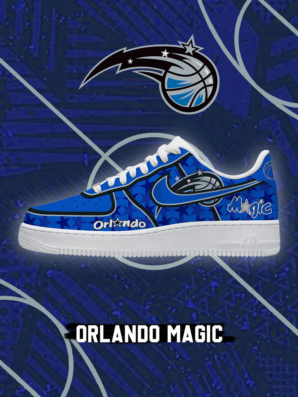 Orlando Basketball limited edition Design Shoes F1