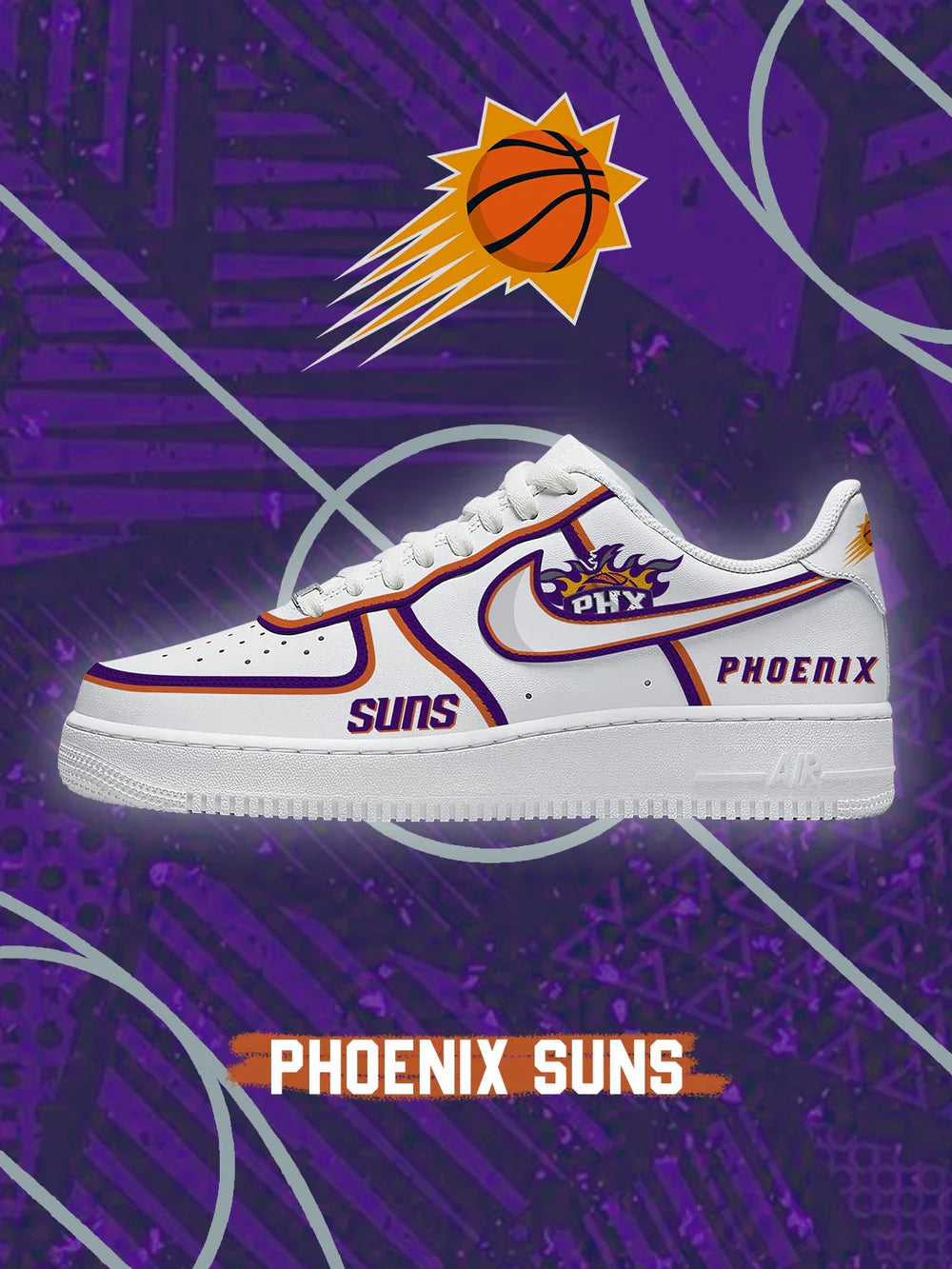 Phoenix Basketball limited edition Design Shoes F1