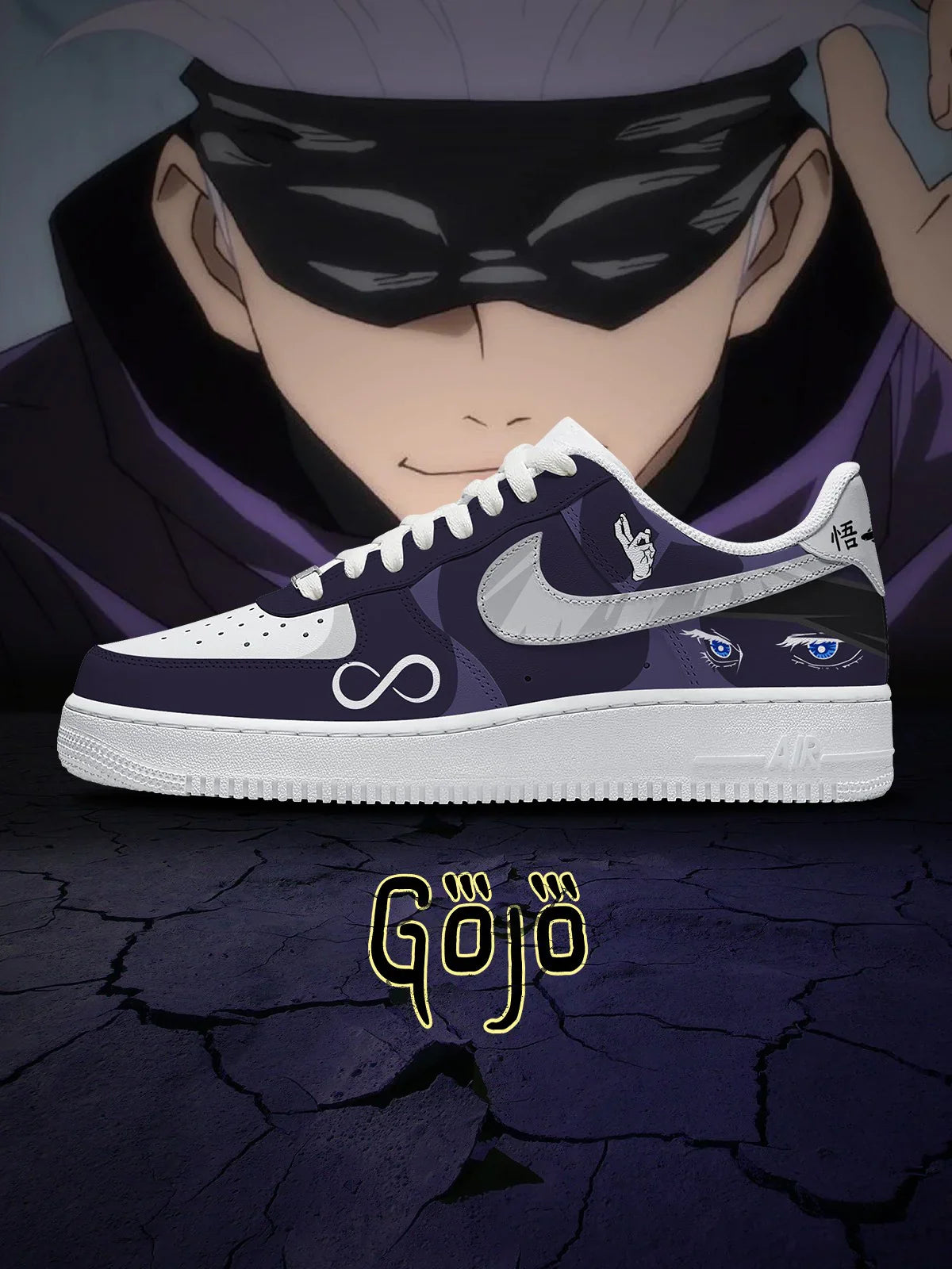 Gojo limited edition Design Shoes F1