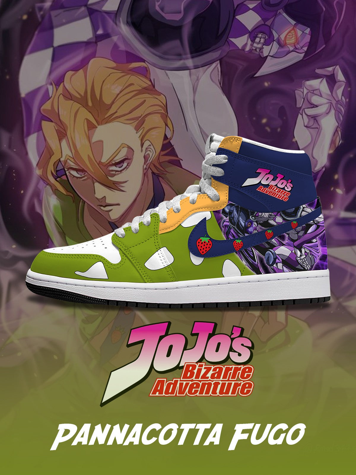 Pannacotta Fugo V.2 Custom High-Top Sneakers Design Shoes J1