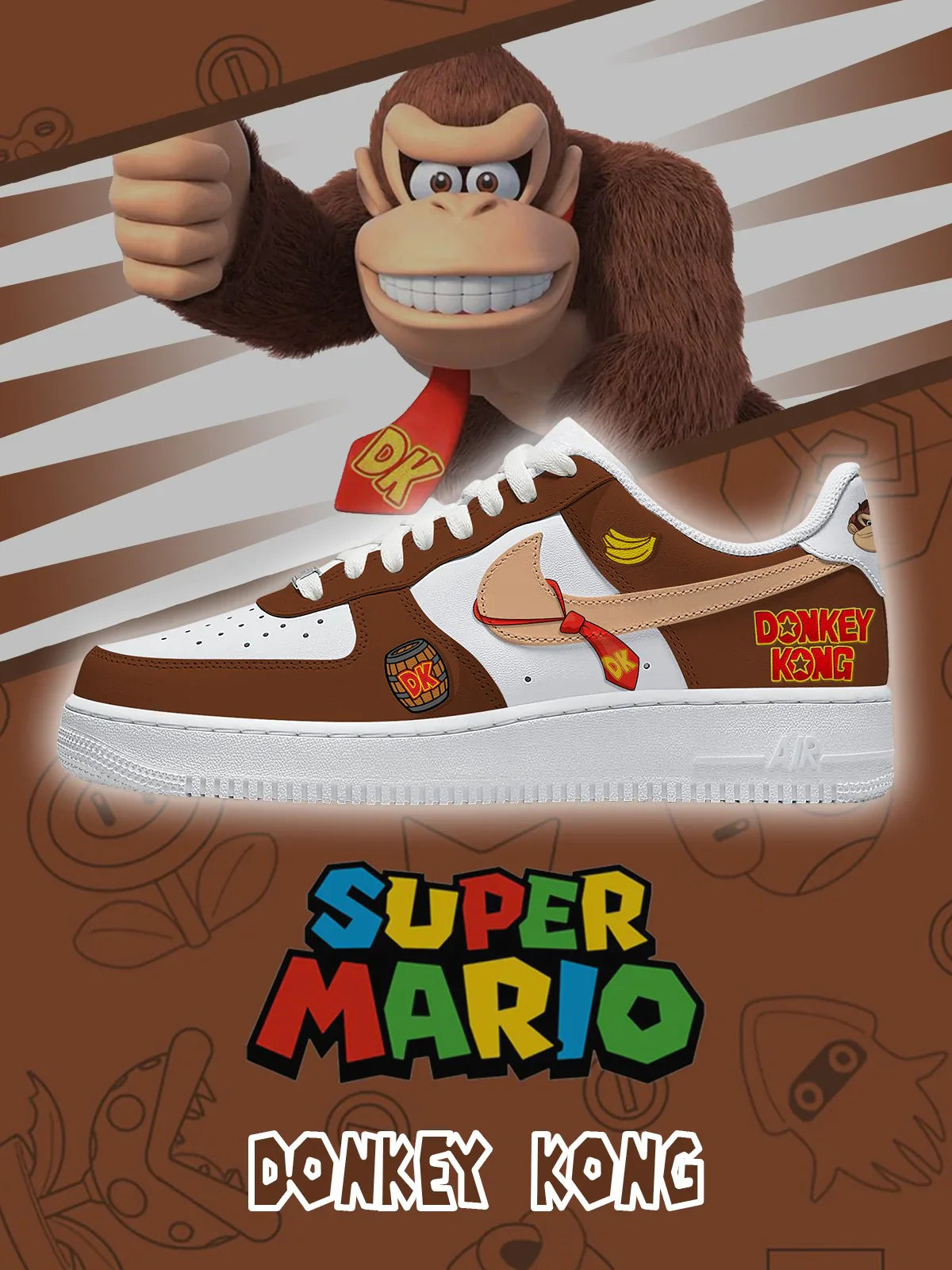 Donkey Kong limited edition Design Shoes F1