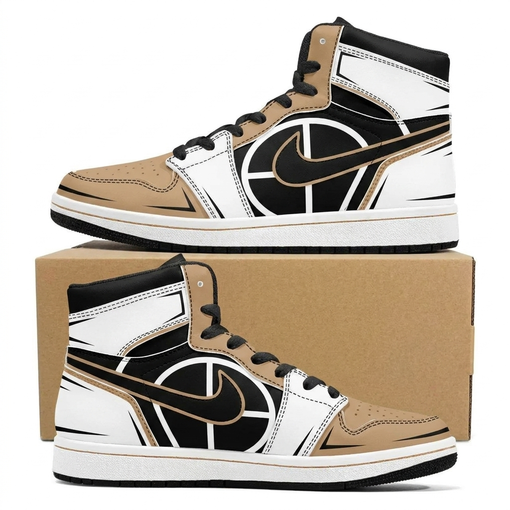 Hardwood Halo Design Shoes J1
