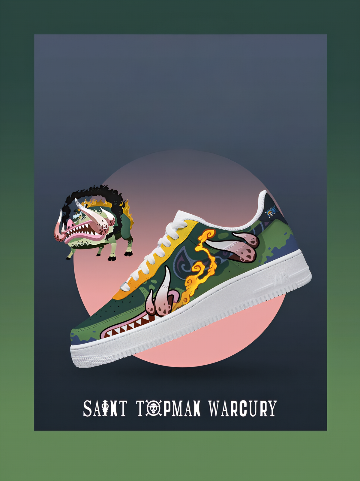 Saint Topman Warcury Design Shoes F1