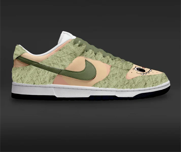 Green Grape Design Shoes J1 Low Top
