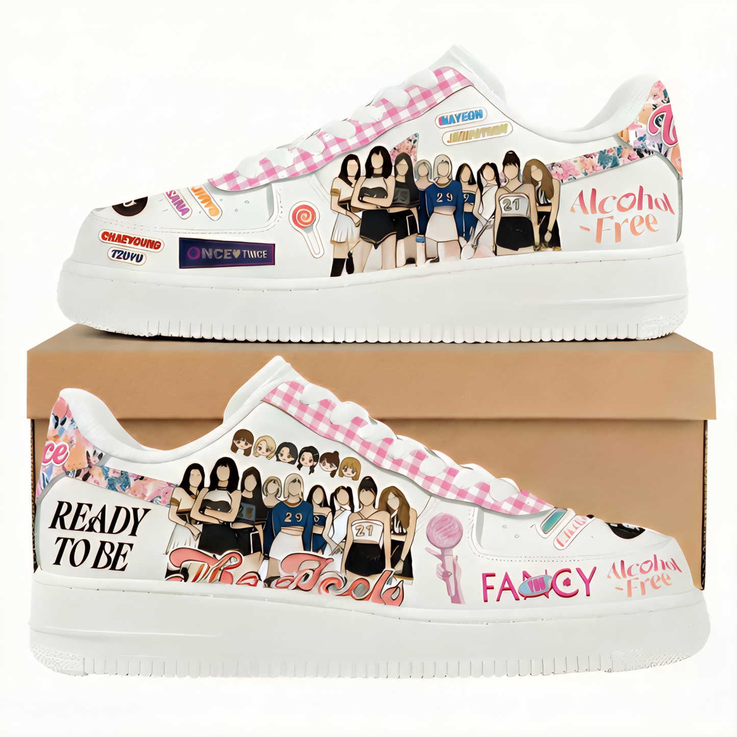 Twice limited edition Design Shoes F1