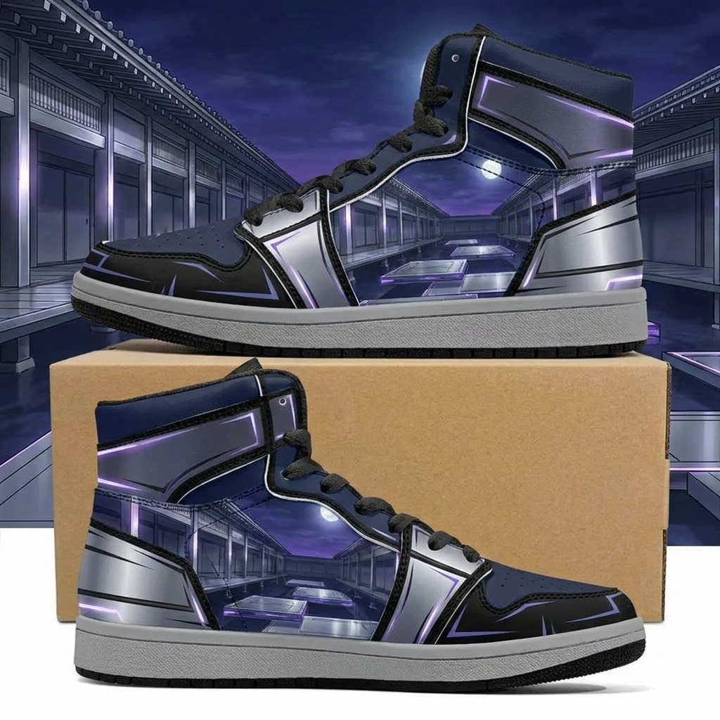 Moonsteel Corridor Design Shoes J1