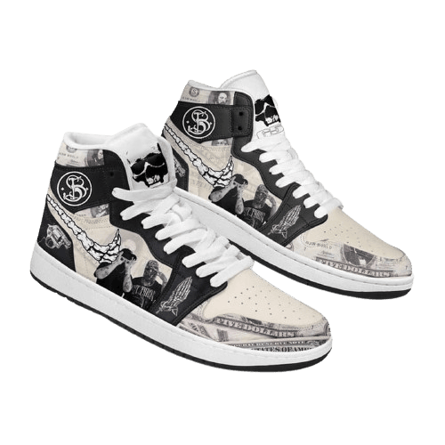 True Fan In Grey Day Limited Edition Design Shoes J1