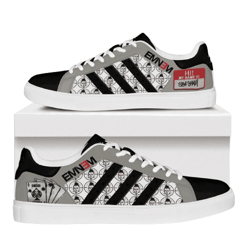 Censored Hi I Am Slim Shady Design Shoes Skate