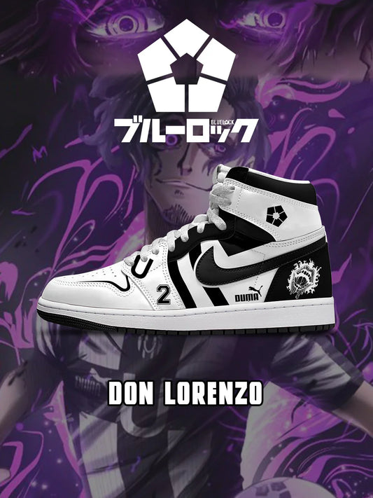 Don Lorenzo (Adult and kids size available) Limited Edition Design Shoes J1