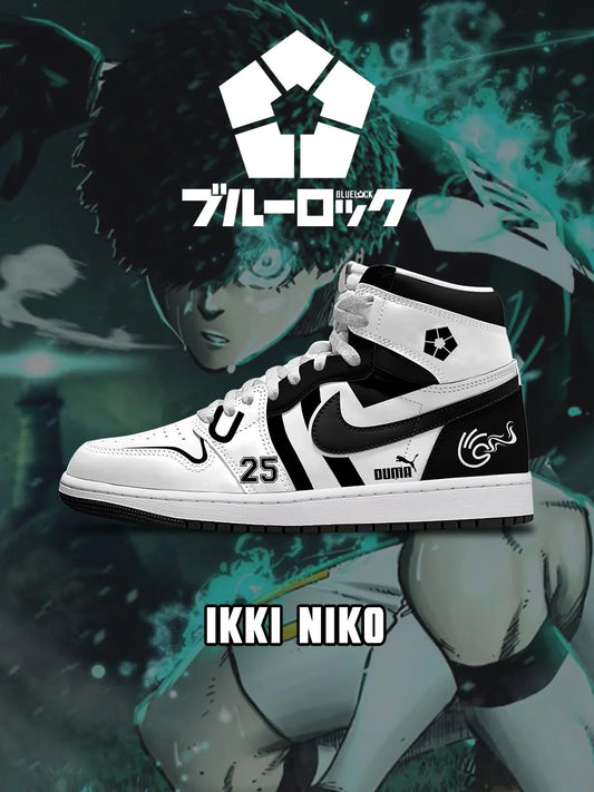 Ikki Niko (Adult and kids size available) Limited Edition Design Shoes J1