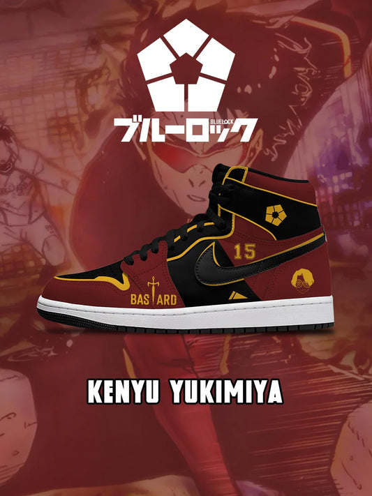 Kenyu Yukimiya (Adult and kids size available) Limited Edition Design Shoes J1
