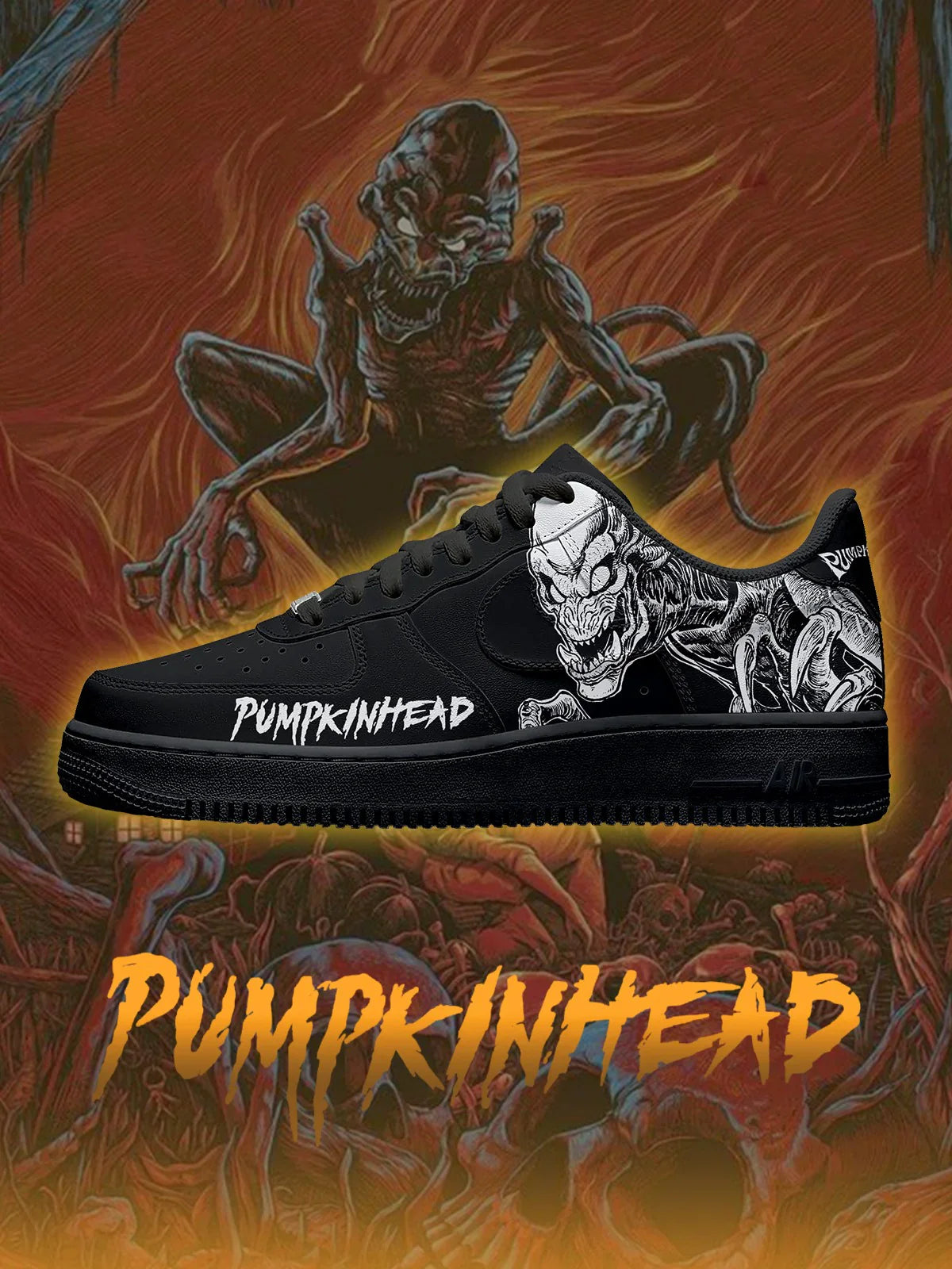 Pumpkinhead Design Shoes F1