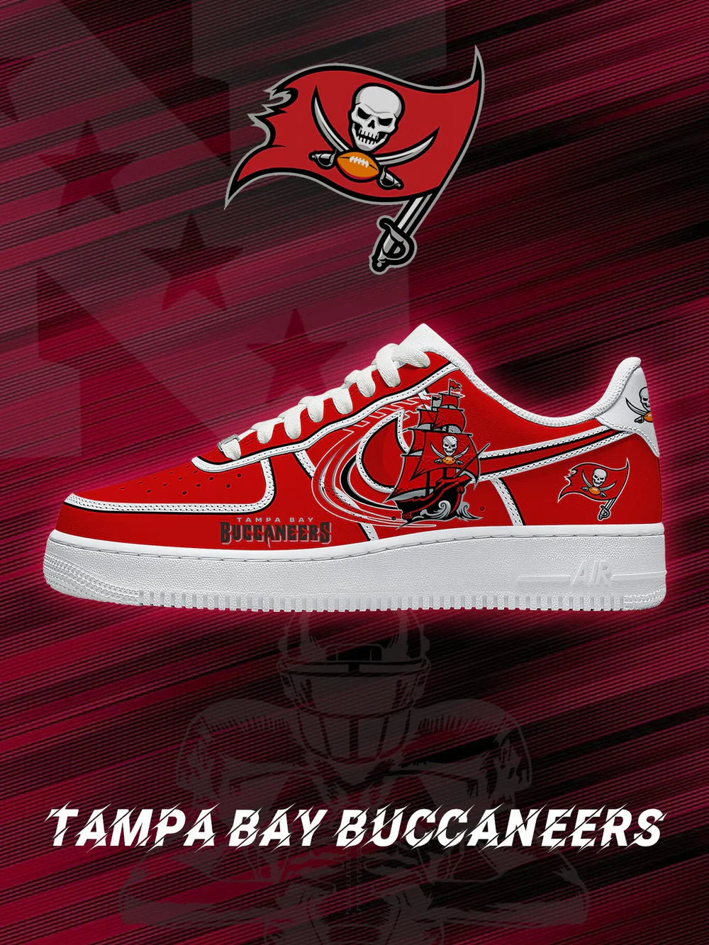 Tampa Bay limited edition Design Shoes F1