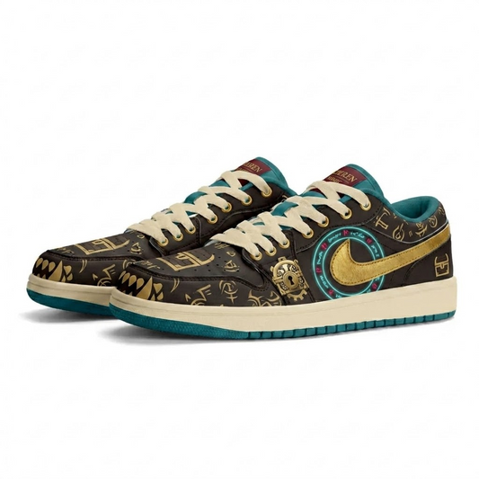 Mimic Chest Sigil Design Shoes J1