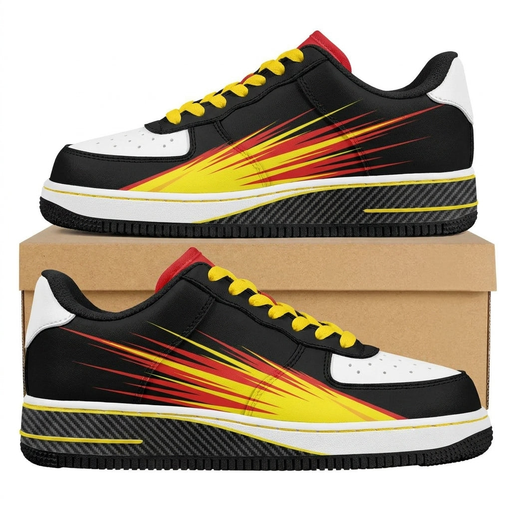 Grid Launch Flare Design Shoes F1