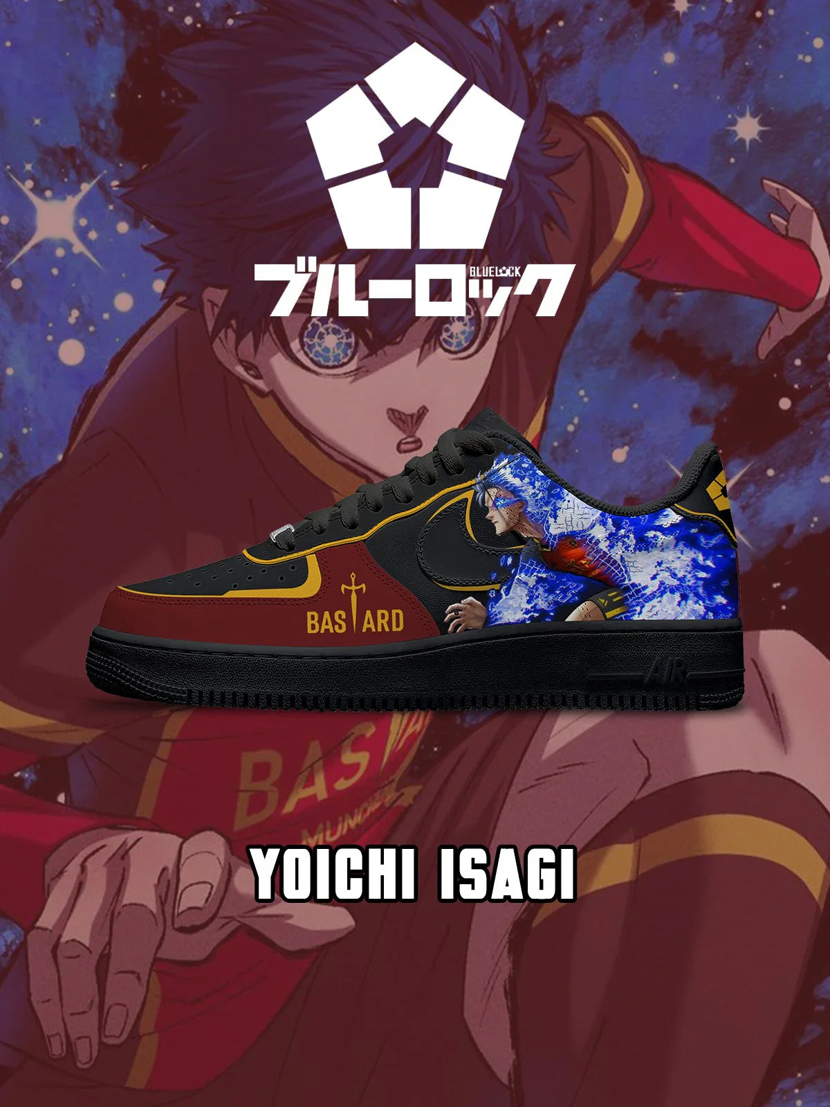 Yoichi Isagi  Design Shoes F1