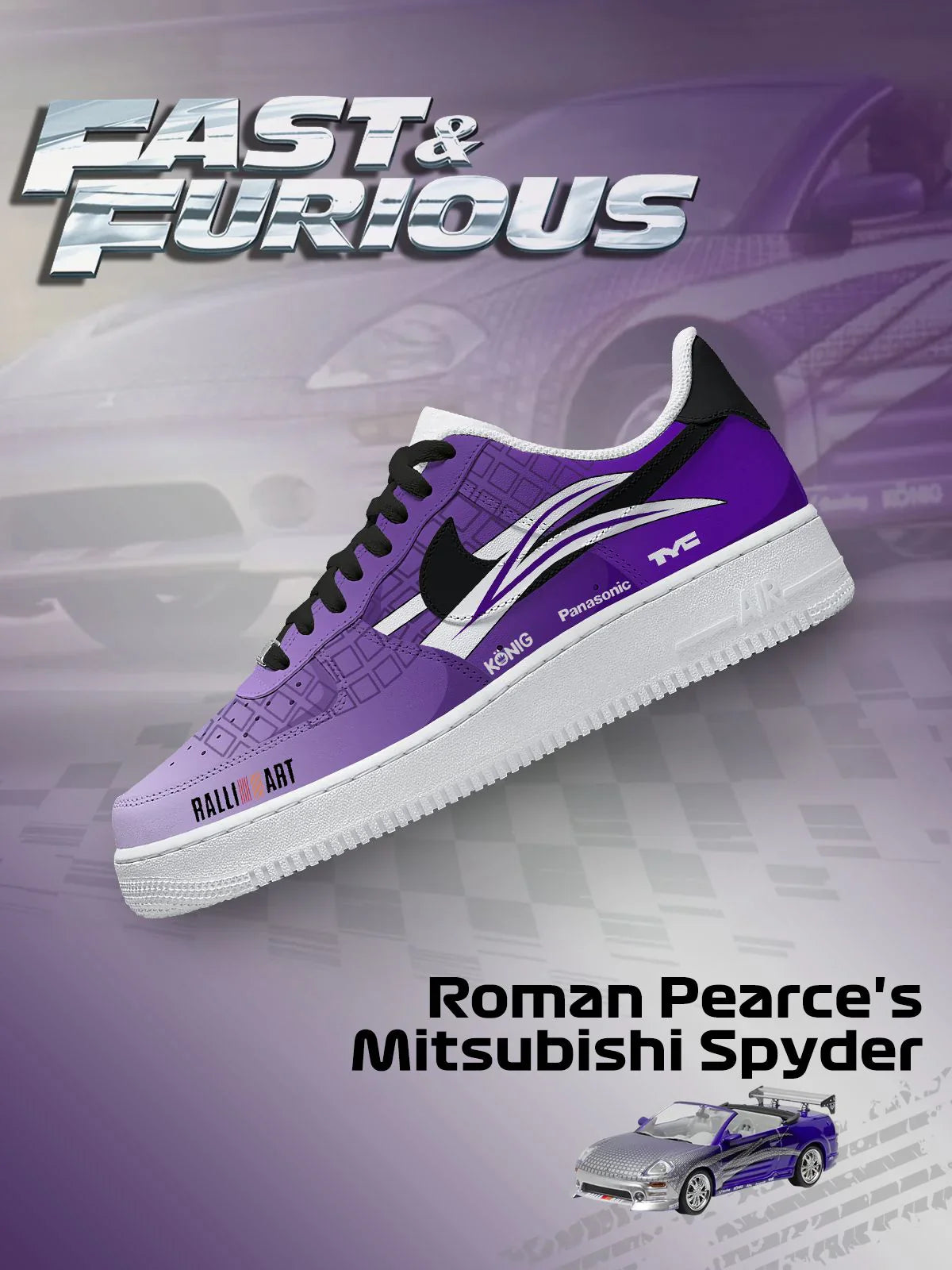 Roman Pearce's Spyder Design Shoes F1