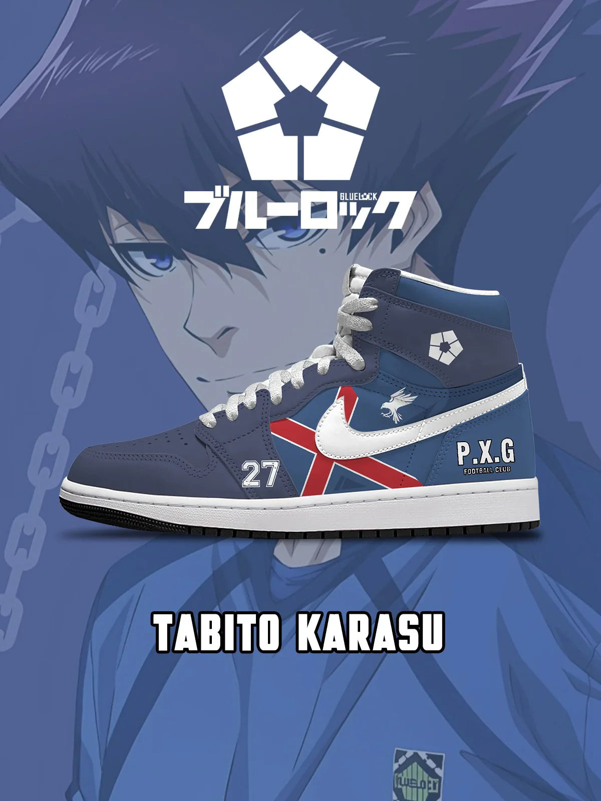 Tabito Karasu  (Adult and kids size available) Limited Edition Design Shoes J1